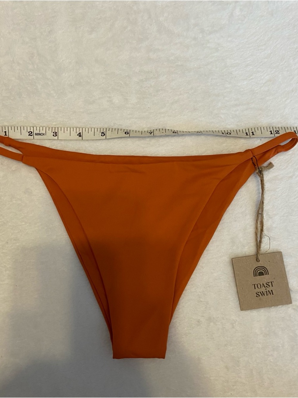 NWT Toast Swim Rust Orange Bikini Bottom - Picture 6 of 7